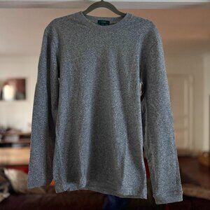 J Crew Relaxed long-sleeve premium-weight cotton T-shirt - S